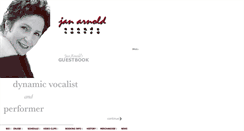 Desktop Screenshot of janarnold.com